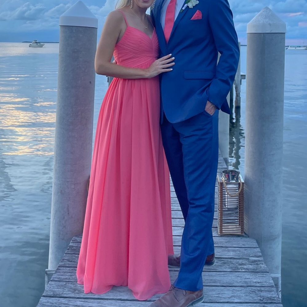Azazie Alia Bridesmaid Dress in Watermelon